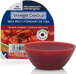 Yankee Candle Wax Melts | Black Cherry | Up to 8 Hours of Fragrance | 1 Count