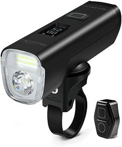 Magicshine ALLTY 1500S Bike Lights for Night Riding, Battery Removeable | USB-C Rechargeable | Wireless Control | App Customized Mode Compatible with Garmin/GoPro Mount for Road, MTB, Commuter Rider