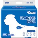 COCOYO Best Value Dog Training Pads Giant Size | Dog Pee Pads XXXL Size | Super Absorbent Puppy Pads (30" x 45", 30 Count)