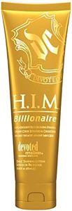 Devoted Creations H.I.M Billionaire Dark Tanning Lotion – Ultra-Exclusive Rich Bronzing Formula with Opulent Color Extenders and Correctors – 8.5 oz./251 ml.