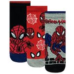 Marvel Spiderman Socks 3 Pack | Spiderman Socks Kids | Cotton Socks Pack Of 3 | Multicolour 9-12