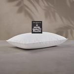 Sobel Westex Sahara Night Bed Pillow for Sleeping | Stomach and back Sleeper Pillow for Adults | 233TC, 100% Cotton Case, Gel Fiber | Soft,Machine Washable Hotel Quality Pillow | Standard Pillow 20X26