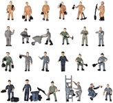 25pcs 1:87 Scale Miniature People M