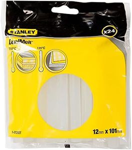 Stanley 1-GS20DT Dual Temp Glue Stick, 12mm x 101mm, Pack of 24 (Packaging May Vary)