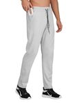 SYFKO Track Pant for Men Joggers || Regular Fit Lower Pants for Mens & Boys || Multipurpose Use for Jogging, Running, Gym, Sports, WhiteGrey