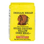 Indian Head Stone Ground Yellow Corn Meal 907g (2LB)