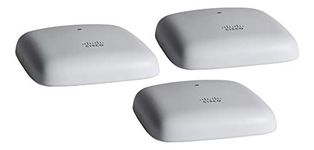 Cisco Business 140AC Wi-Fi Access Point, 802.11ac, 2x2, 1 GbE Port, Ceiling Mount,3 Pack Bundle,Limited Lifetime Protection (3-CBW140AC-B)