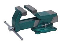 MK VICES SBV Steel Swivel Base Bench Vice (Green, 4 Inch)