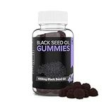 Black Seed Oil Gummies - Vegan Chewable Supplement - 1050mg - Better Than Tablets - 60 Gummies