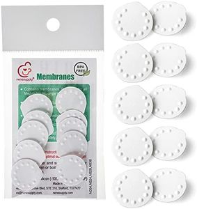 NeneSupply 10 Count Membranes for Medela Breastpumps (Pump In Style, Swing, Lactina, Symphony, Mini Electric, and Harmony). Designed to use with Medela Valves and NeneSupply Valves. Replaces Medela Membrane. Can Be Sanitized with Medela Micr-Steam Bag (10 Membranes)
