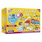 Galt Giant Science Lab - Explore and Discover XL Science Kit for Kids, Childrens Craft Set, Guide Book and Lab Coat - 30 Fun STEM Science Experiments - Chemistry, Biology and Physics - For Ages 6 Plus