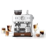 COUPLUX Espresso Machine, Large, White, CP6300WH