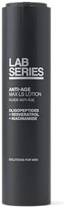 Lab Series Anti-Age Max LS Lotion - Face Moisturizer for Men - Anti Aging Cream - Niacinamide, Resveratrol, 1.52 fl oz