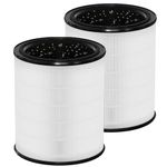 True HEPA Replacement Filter Compatible with Aerus Lux Guardian Angel Air Cleaner Purifier, Multi-Stage Filtration System with Activated Carbon Filter, 2 Pack