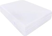 Utopia Bedding Waterproof Mattress Encasement - Double Bed 135 x 190 x 30 cm, Premium Zippered Mattress Protector, Bed Bug and Dust Mite Proof Mattress Cover - White