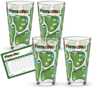 LEGITFASTPRINTING.COM Pints4Par Pint Glass Golf Game - Gifts for Golfers Drinking Game with A Golfing Twist and Beer Cups (4)