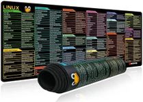 excovip Mouse Pad with Linux Commands Line - Extended Large Cheat Sheet Mousepad. 31.4x11.8 inch Shortcuts Desk Mat to Kali/Red/Hat/Ubuntu/OpenSUSE/Arch/Debian/Unix Programmer. 0246