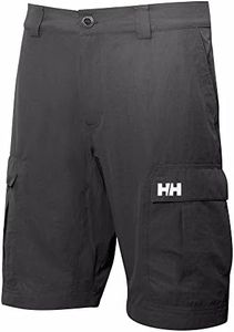 Helly Hansen Uomo Pantaloncini HH Cargo Asciugatura Rapida, 38, Ebano