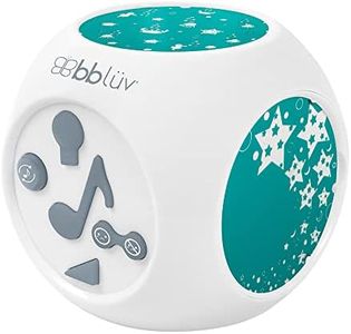 bblüv - Kübe - Sound Activated Soothing Musical Night Light with Colorful Projection