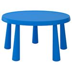 Ikea Mammut Children's Table Indoor Outdoor Blue 903.651.80 Size 33 1/2"