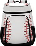 Baseball Pattern Soft Coolers Insul