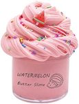 New Slime Toy Watermelon Scented Taffy Stretchy Fluffy Slime, Soft and Non-Sticky (7oz 200ml)