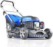 Hyundai 46cm Petrol Lawnmower Self-Propelled, 460mm / 18'' Cutting Width Lawn mower, 3.5HP 4-Stroke Petrol Engine, Foldable Handles, Mulching Lawn mower, 3 Year Warranty