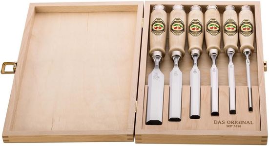 Kirschen 6-Piece Firmer Chisel Set – Woodworking Tools