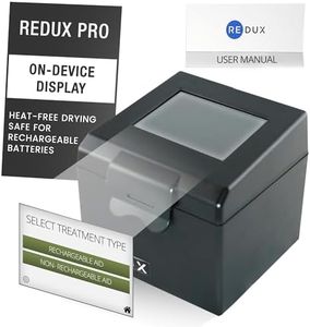 Redux Pro Hearing Aid Dryer & Dehumidifier - Professional Ultra Efficient Vacuum Technology & Touchscreen, Fast Drying in 4-12 Mins with 100% Moisture Removal