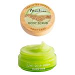 Mintree Organic Melon Sugar Body Scrub with Ceramides & Collagen | Tan Removal & Brightening Bathing Scrub | Removes Dead Skin | Reduces Ingrown Hair | Soft & Smooth Skin | Body Scrub for Women&Men