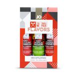 System JO Tri-Me Triple Pack Classics - JO's Succulent Watermelon, Tropical Passion and Strawberry Kisses Personal Flavored Lubricants- 3 Bottles - 1 Ounce / 30 ML. Each