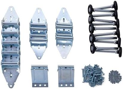 HOME MASTER HARDWARE Garage Door Hinge & Roller Tune Up Kit for 16 x 7" or 18 x 7" Door