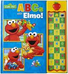 Sesame Street - ABCs with Elmo! 30 Button Sound Book – Great for Learning First Words and the Alphabet - PI Kids