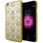 iPhone 6 Case, Cimo [Damask] Apple iPhone 6 Case Design Pattern Premium ULTRA SLIM Hard Cover for Apple iPhone 6 (4.7) - Gold