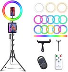 10" Selfie Ring Light with 63" Trip