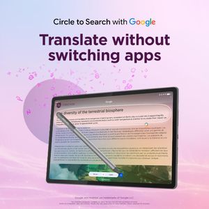 Lenovo IdeaTab Plus 12.1" Tablet, 256GB – Luna Grey