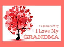 Why I Love My Grandma: What I Love About You Book - Colorful inspiring pages with prompts - Fill in the blanks to make a unique gift - Gift for Grandma on her Birthday, Christmas or Grandparents Day