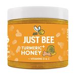 Just Bee Turmeric+ Honey with Turmeric Extract, Vitamins D & Vitamin C (260g)