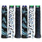 Alien Pros Tennis Racket Grip Tape (6 Grips) – Tac Moisture Feel Tennis Grip – Tennis Overgrip Grip Tape Tennis Racket – Wrap Your Racquet for High Performance (6 Grips, Sailor)