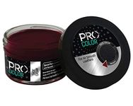 PRO Shoe Cream Polish for Smooth Leather Shoes I Consists of Natural Carnauba Wax & Bees Wax I 50 ML Mahagony