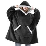 mebiusyhc Oversized Hoodie Sweatshirt Hoodie Blanket - Original Blanket Sweatshirt Super Soft Cozy Warm Comfortable Giant Hoodie, Huge Sweatshirt for Women, Girls, Adults, Men, Boys