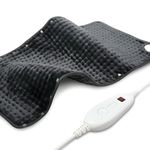 Snailax Heating Pad & Foot Warmer, 6 Temperature Settings & Auto Shut Off, 17”x33”, Washable Fast Heated Feet Warmers, Electric Heating Pads for Back Pain Relief,Abdomen,Feet,Back,Cramp(Grey)