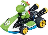 Carrera 64035 Mario Kart - Yoshi 1:43 Scale Analog Slot car Vehicle for GO!!! Electric and Battery Slot car Racing Track