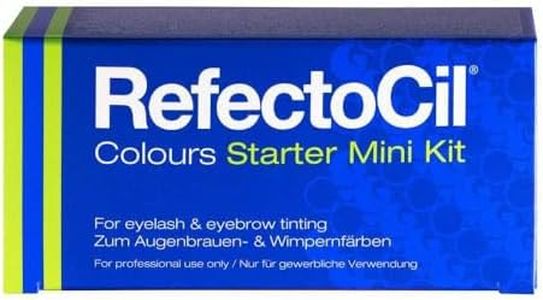 RefectoCil Colours Starter Mini Kit for Eyelashes and Eyebrows (Includes x2 15ml Colours)