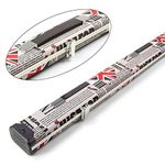 1 Piece UNION JACK LIGHT Professional Aluminium Snooker Cue Case - Holds 2 Cue - Tomahawk
