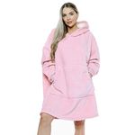 Oversized Hoodie Sweatshirt Blanket, TV Super Soft Warm Comfortable Blanket Hoodie, Soft Cozy Warm Comfortable Novelty Hoodies, One Size Fits All, TV-Blanket for Men Women Teenagers Kids