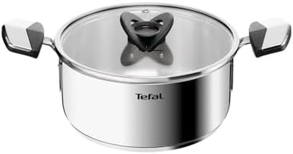 Tefal Space Emotion Induction Stainless Steel Uncoated Stewpot 20cm + Lid E3284444