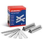 WORKPRO Heavy Duty T50 Staples and Brad Nails Combo Kit, 7500-Count