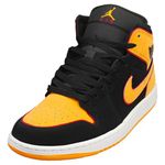 Jordan mens Modern, Black/Vivid Orange, 11.5