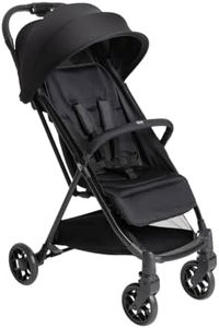 Chicco Poussette Urbino, 0 plus Mois - 22 Kg, Poussette Bebé Légere et Compacte, Confortable, Pliage d'une seule main, Capote Extensible avec Protection Contre la Pluie UV50 Plus, Repose-Jambes, Noir